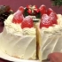 日本可爱老奶奶教大家做圣诞草莓蛋糕