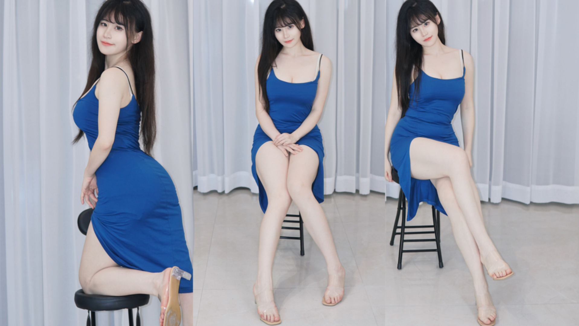 Stepmom's skirt bouncing to the beat Thumbs up～The slimmest episode ever (o^^o)