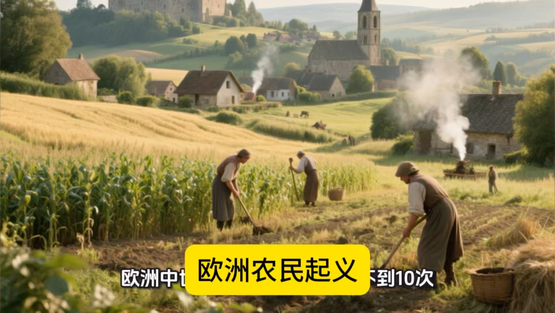 欧洲为啥很少有农民起义？