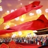 中国梦舞蹈视频素材歌唱祖国朗诵晚会红歌动态LED大屏幕M4004(有音乐)