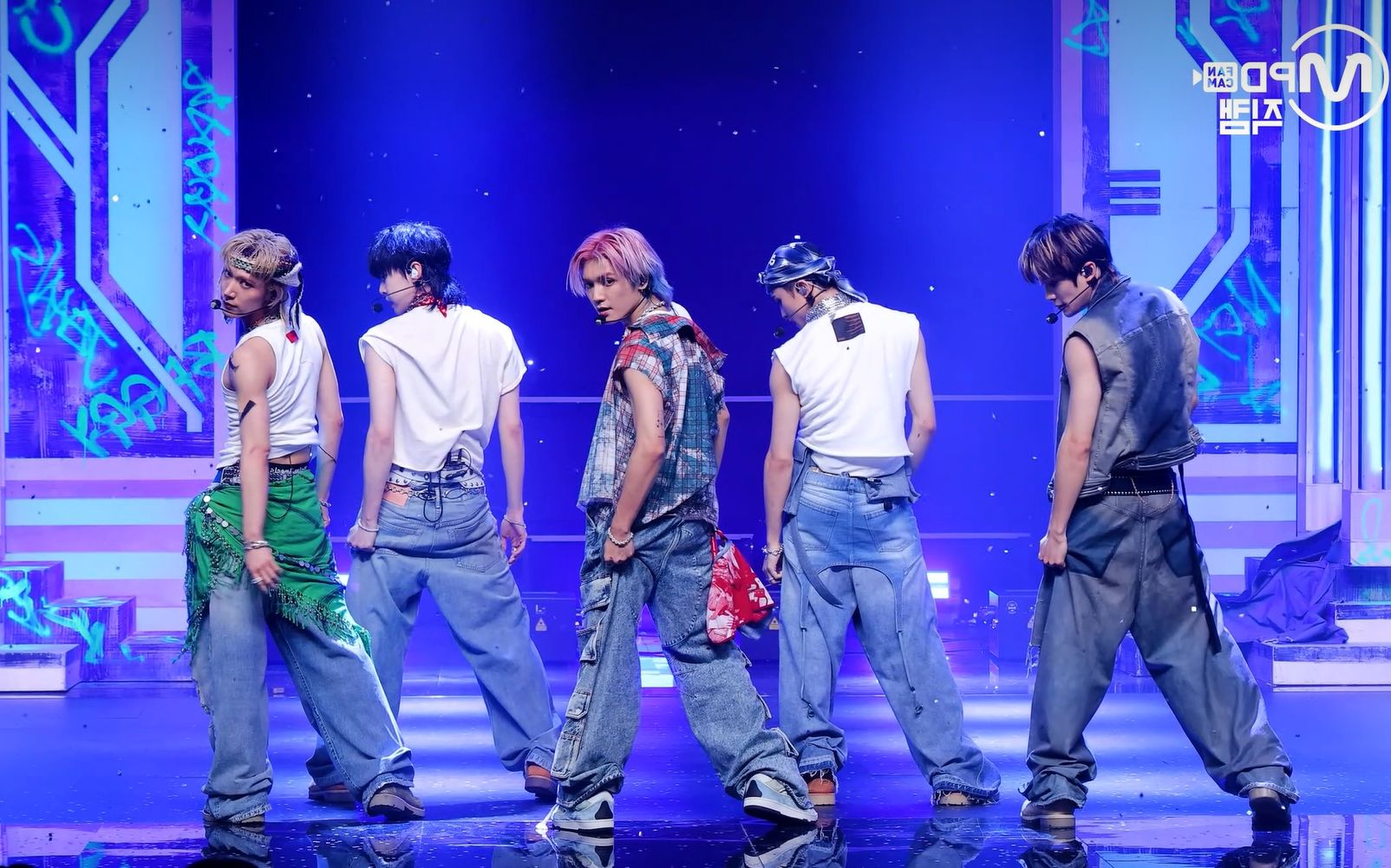 『镜面扒舞』NCT U新曲Baggy Jeans镜面舞台直拍 替换音源 扒舞用