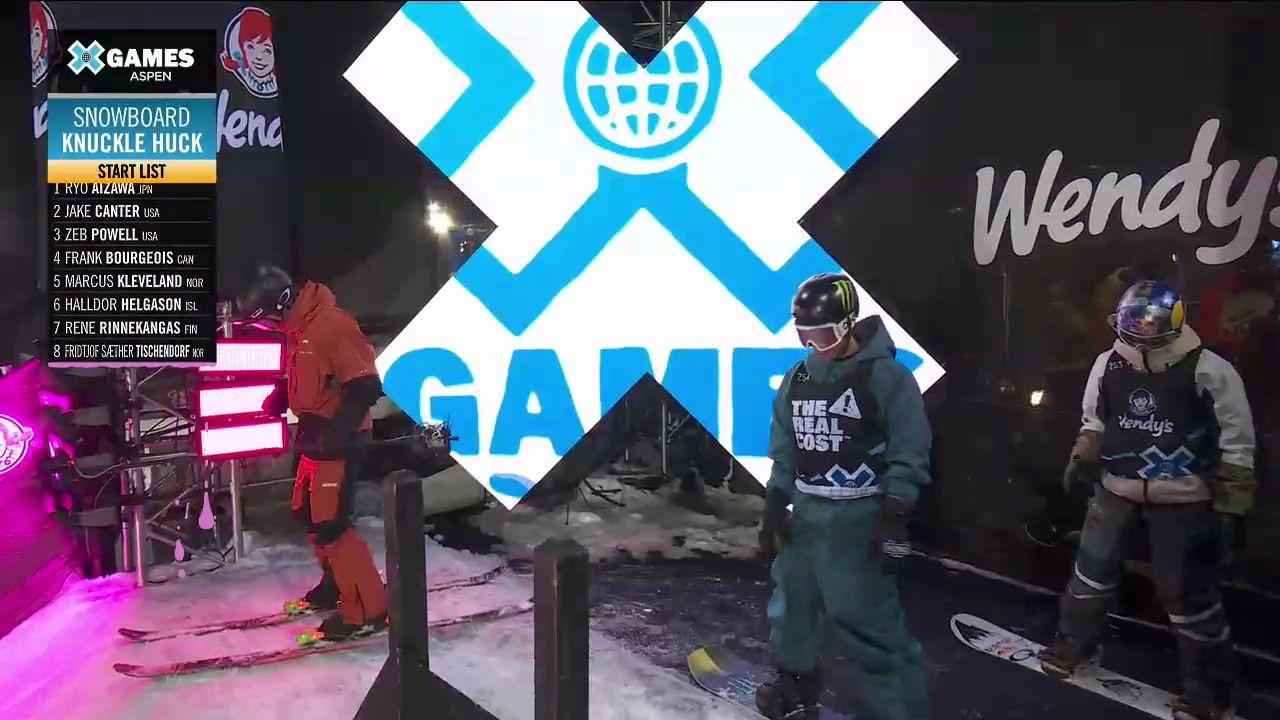 Snowboard Knuckle Huck- FULL BROADCAST - X Games Aspen 2020-哔哩哔哩