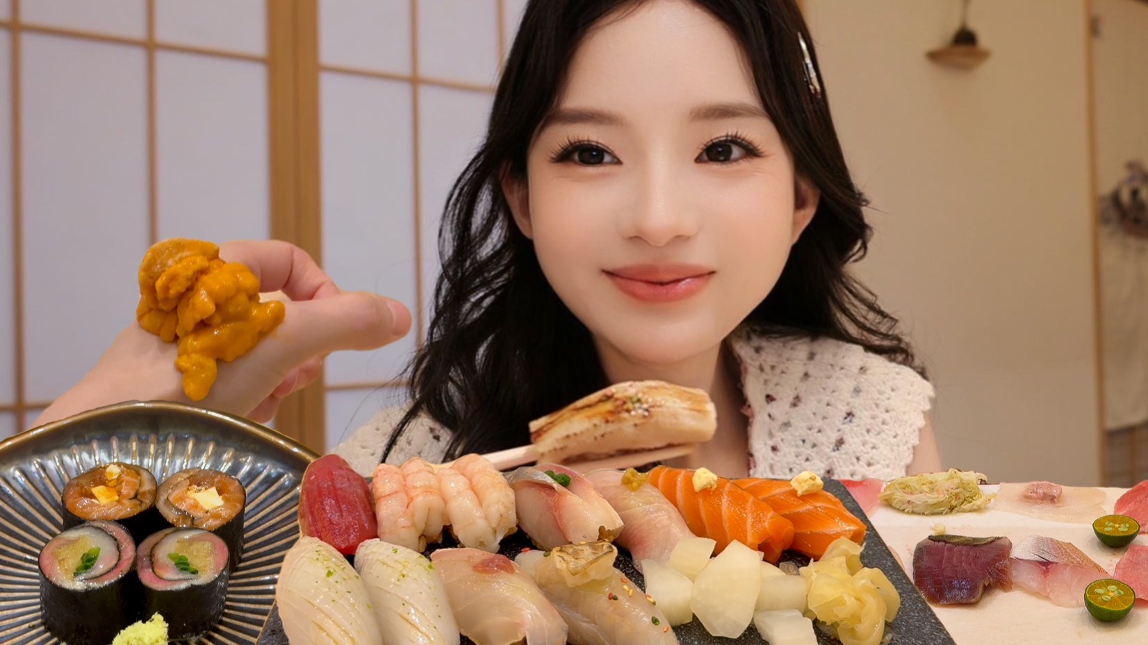 omakase放题也是被我给遇上了，猜猜吃了几贯？