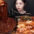 【中文字幕 Boki】韩国美食博主 炸酱拉面|无骨至尊调味炸鸡|泡菜|可乐