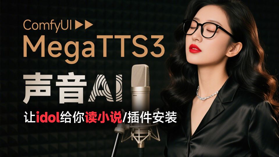 声音克隆MegaTTS3工作流