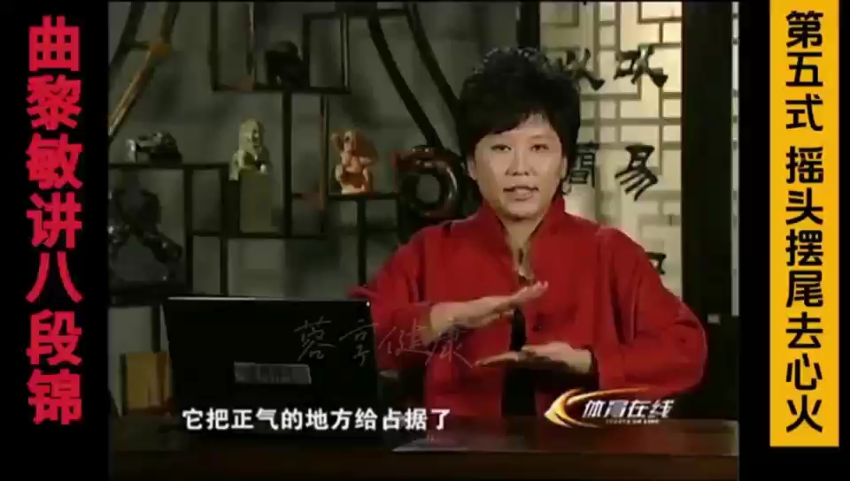 曲黎敏讲八段锦（第五式 摇头摆尾去心火）