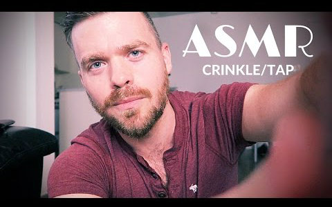 【harry hushes】asmr:毛熊帅哥的crinkles   tapping