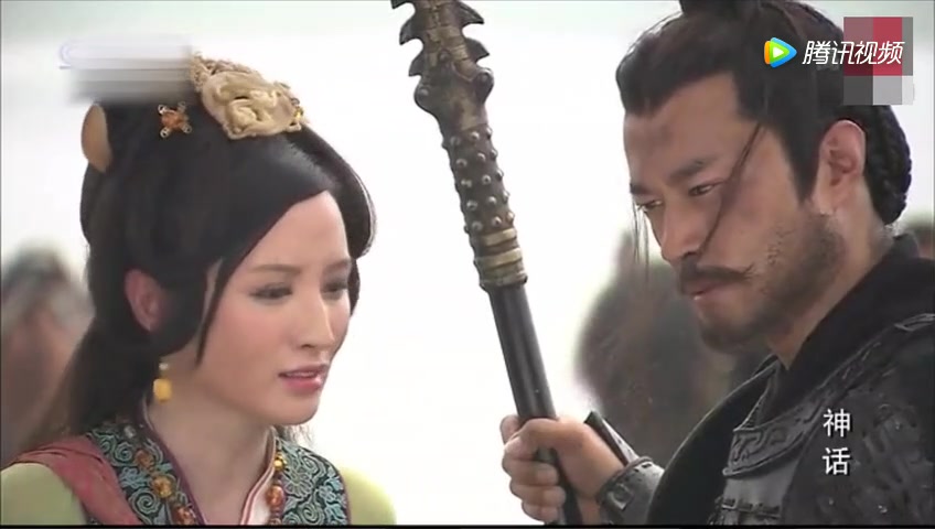 胡歌神话虞姬项羽天人分别
