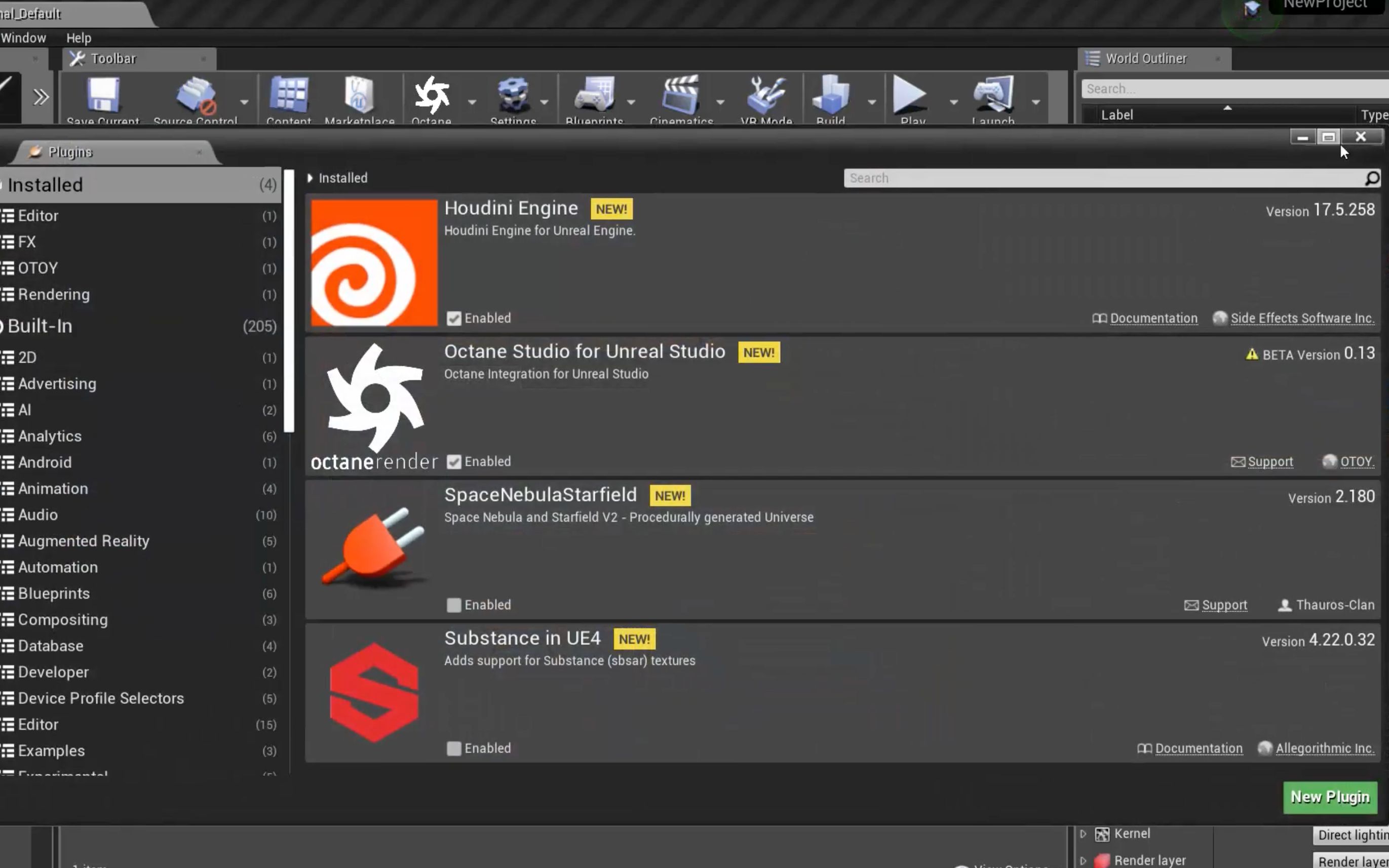 ue4 install