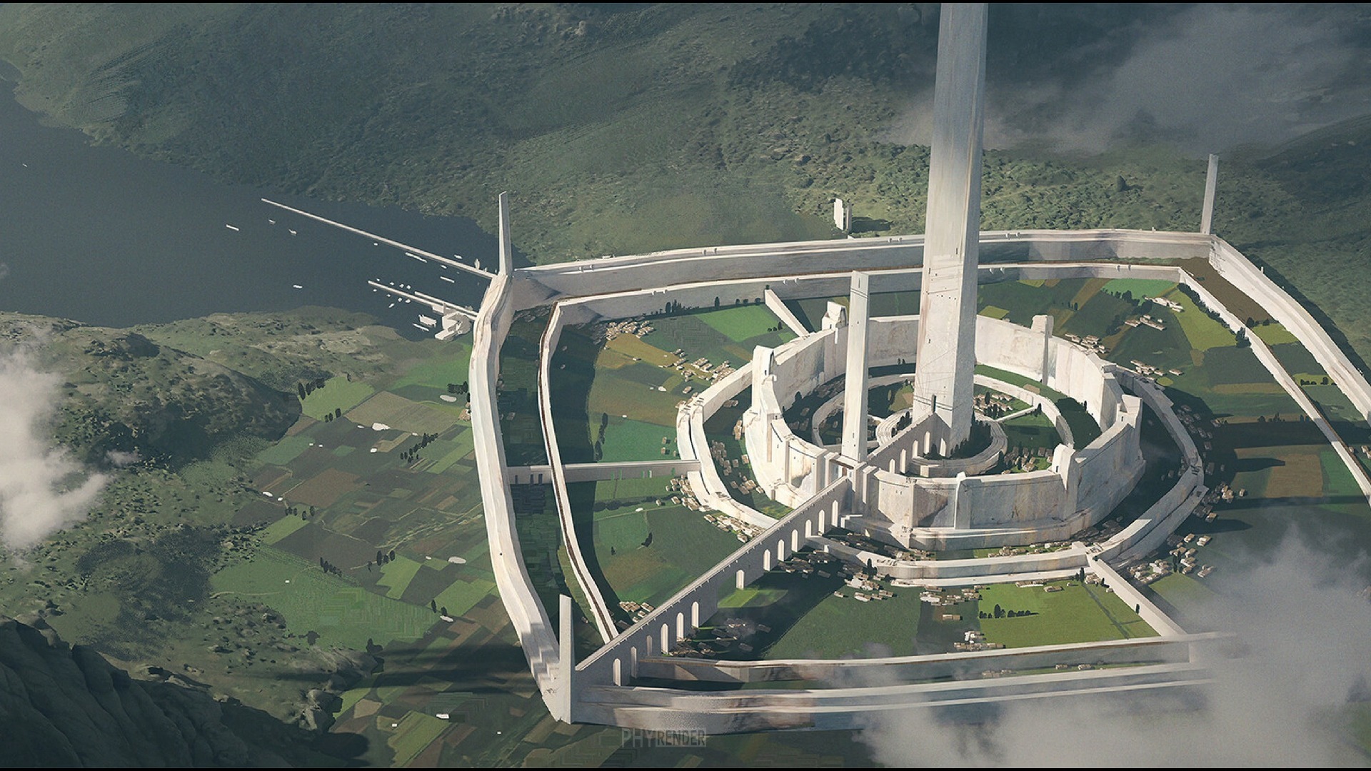 D333 审美积累 Chris Falkenberg 蓝点概念艺术家最新练习