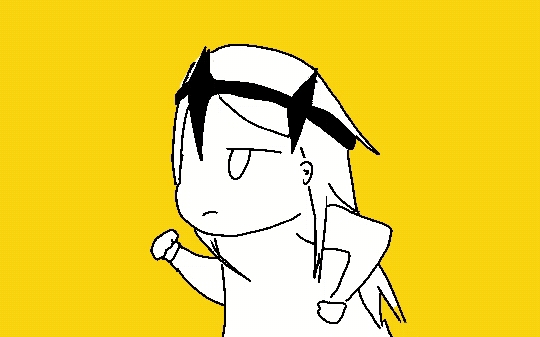 自学做动画第一天，奔跑的北欧小学生