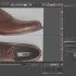 Cinema 4D Tutorial鞋子精细建模-RIZOM展UV技巧-Substance painter绘制模型细节-