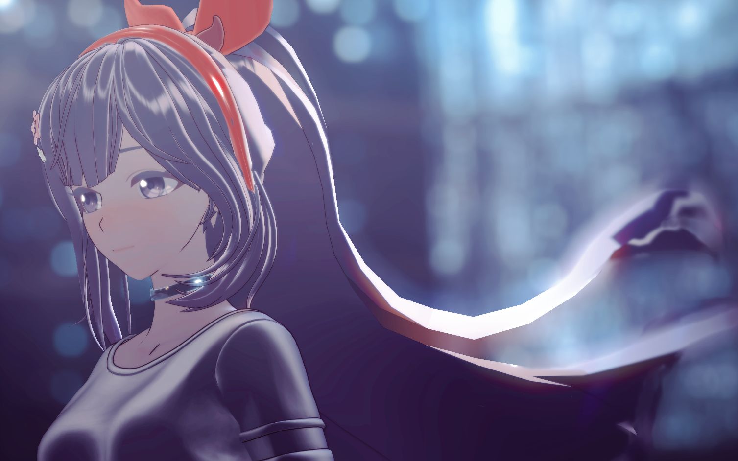 asoul贝拉mmd透明的彗星朦胧的闪烁着ray