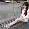 我的小表妹，短裙白丝袜，就是，鞋子有点大