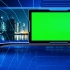 绿幕抠像高清免费视频手机剪辑素材演播厅效果