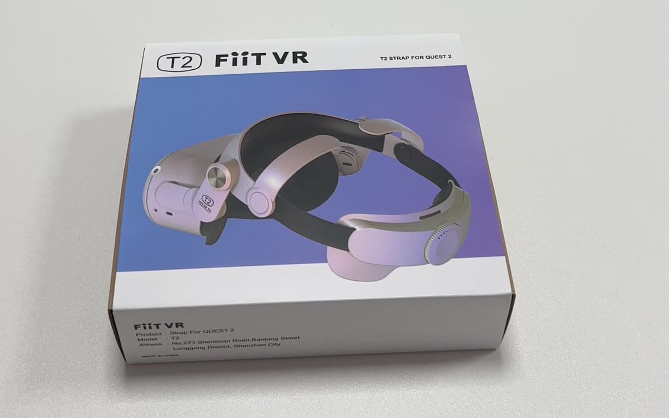 Oculus Quest2精英头戴T2头戴安装教程步骤FiiT VR附耳机款