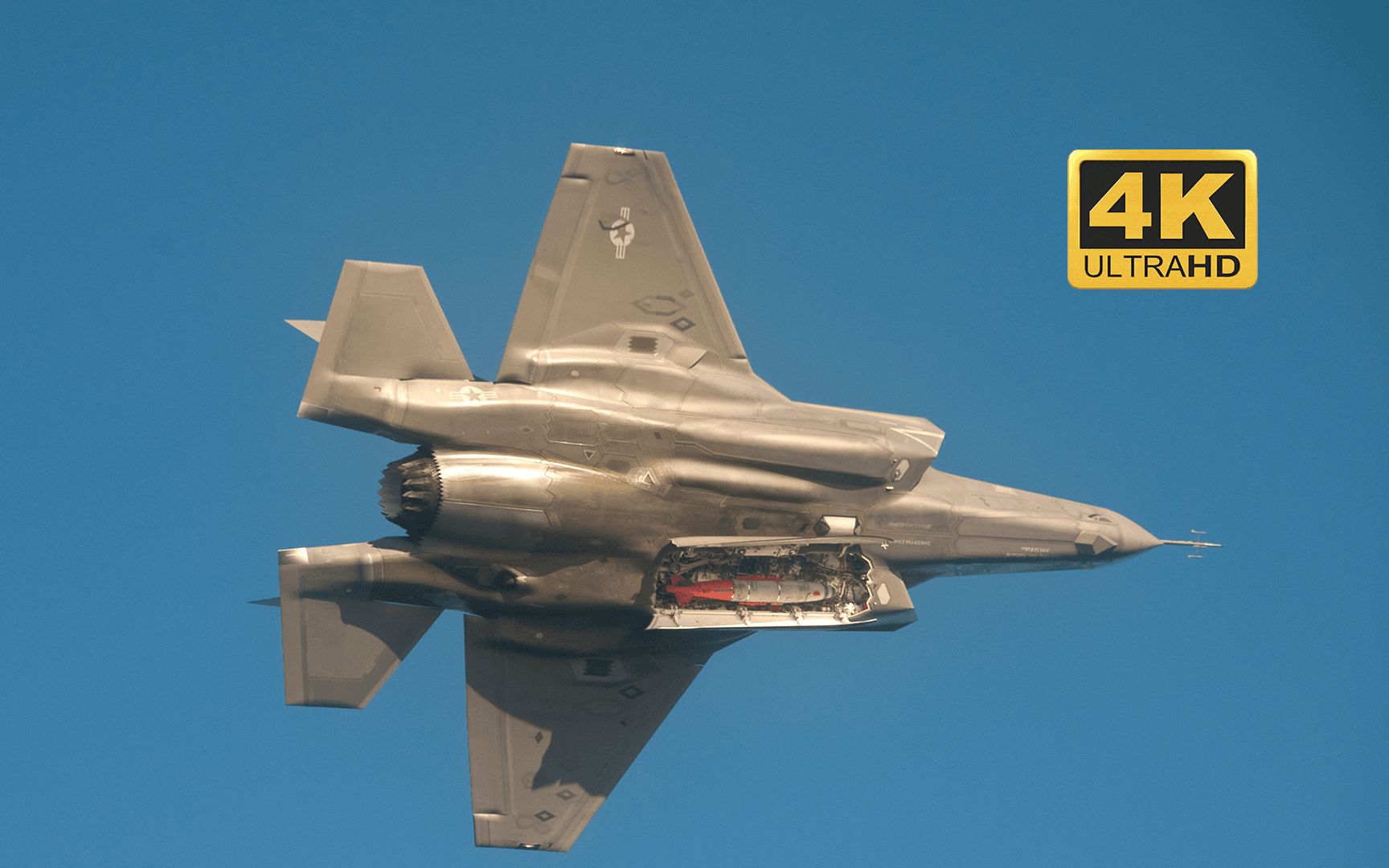 4K超清F-35A闪电II隐形多用途战机