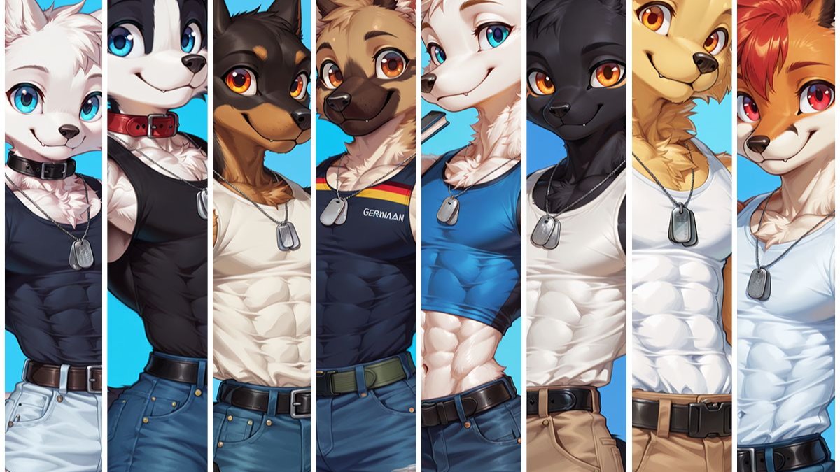 肌肉兽太混合【AI绘画&视频】