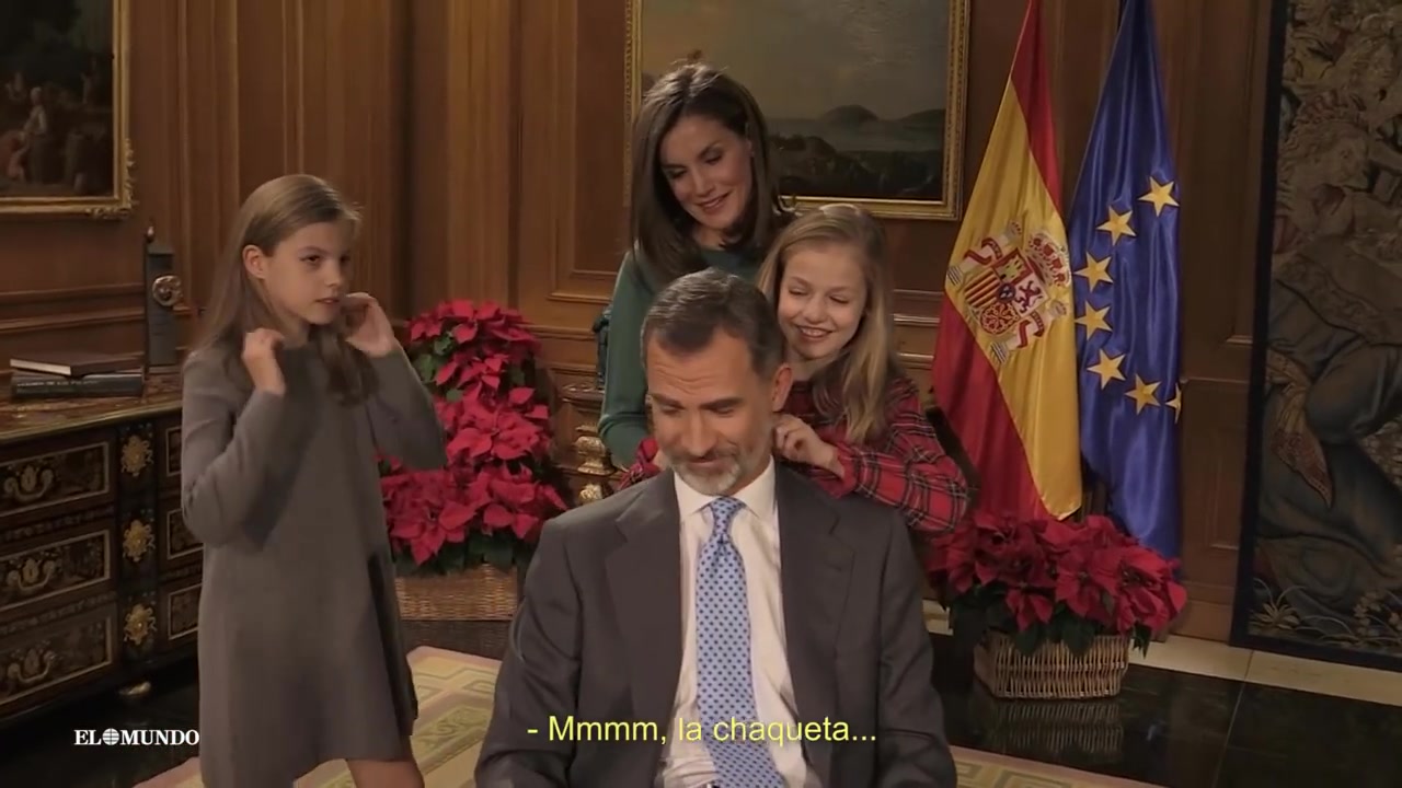 板鸭国王费利佩与他女儿们的日常【幸福时刻】