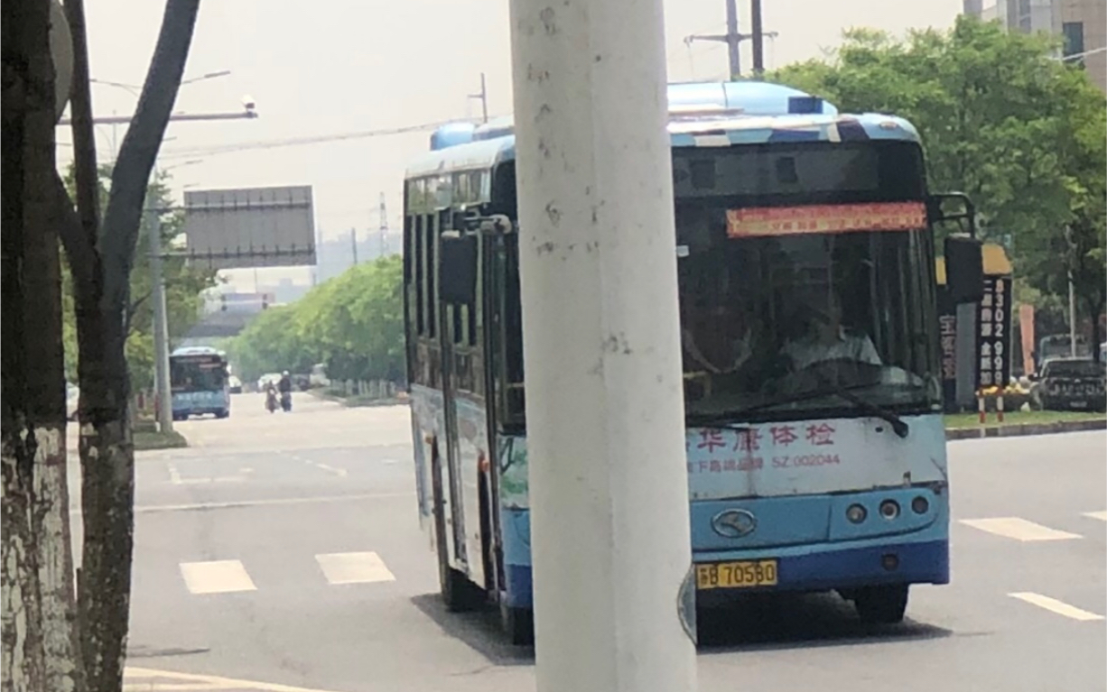 原速无锡新区公交778路778路由工博园枢纽开往新区科技商务中心由于