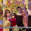 郭富城老婆晒全家福，大女儿露正脸好漂亮，方媛丝袜配凉鞋超抢镜