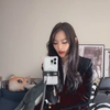 嘉倪 高贵女王 黑色漆皮长靴