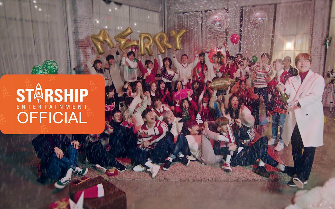 2017圣诞starship家族曲《christmas day》