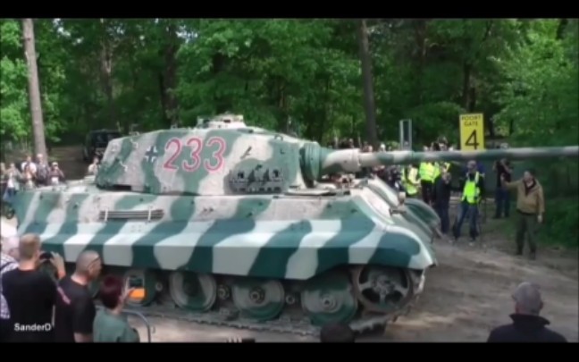 【NC德国坦克】#1  世界上唯一一辆能开动的虎王坦克
