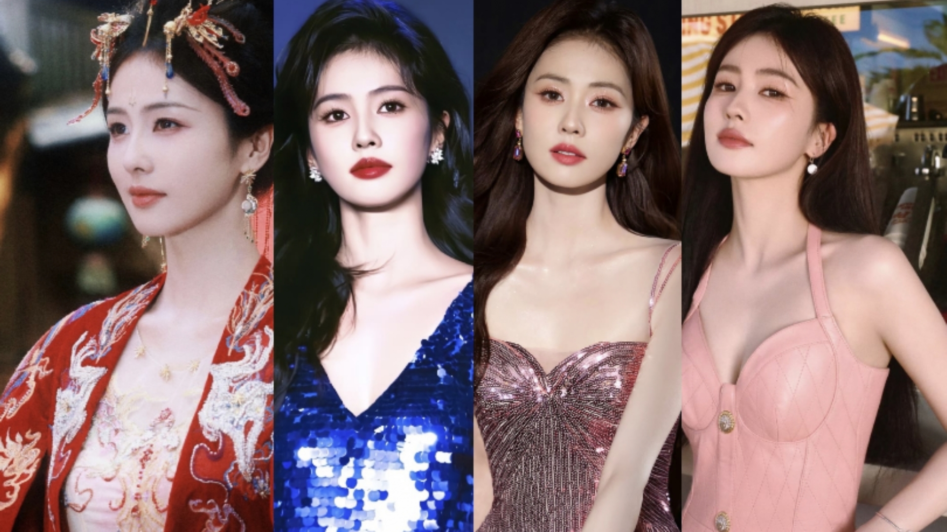 【白鹿】女星图鉴 白鹿的盯盯盯…奶白鹿#白鹿