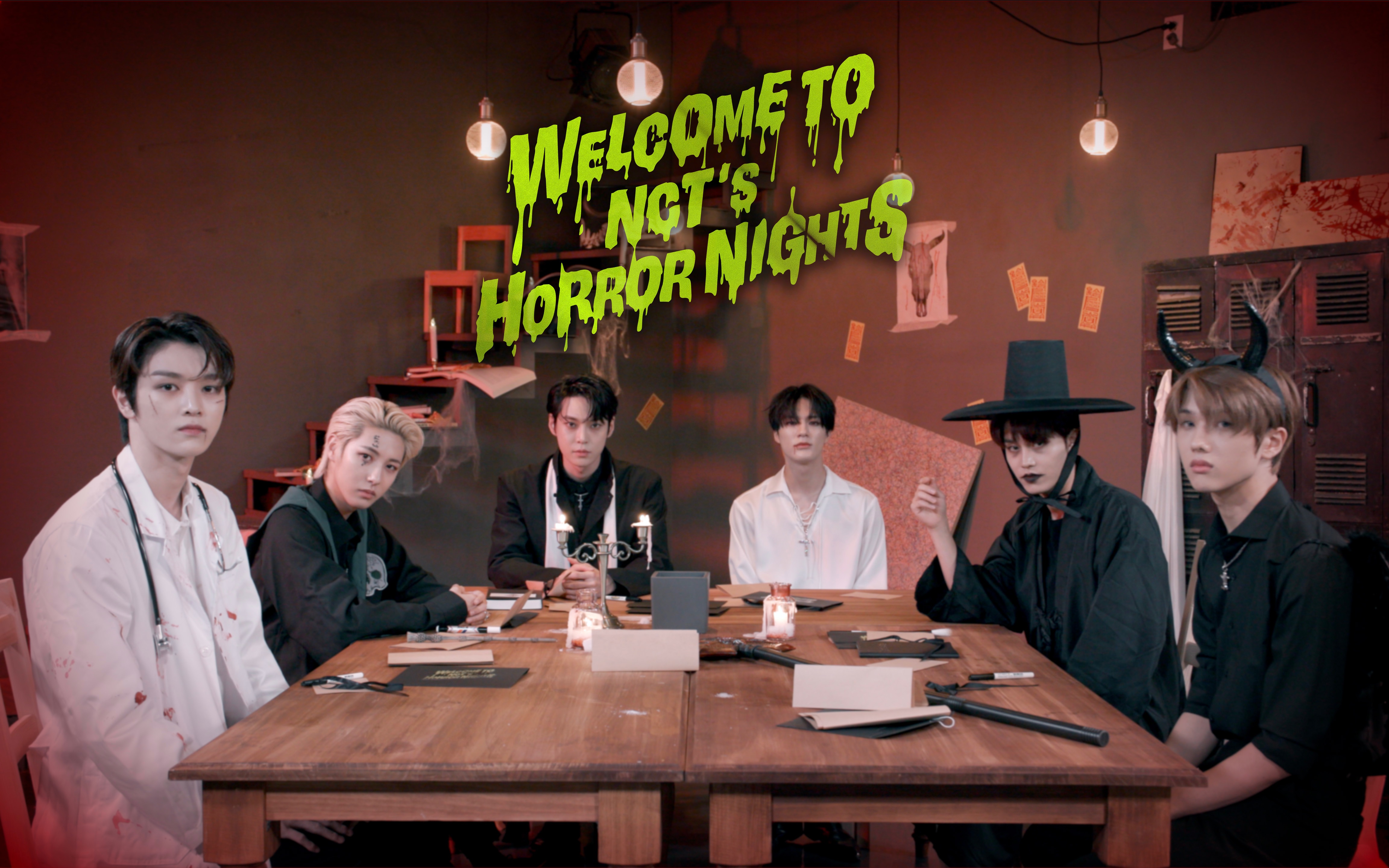 【NCT】🩸欢迎来到怪谈会🩸: 第一篇故事 | WELCOME TO NCT’S HORROR NIGHTS