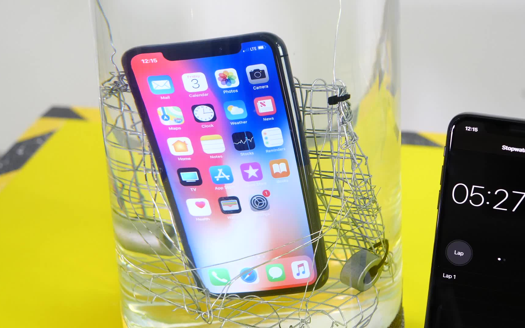 【everythingapplepro】iphone x 极限防水性能测试 water test!