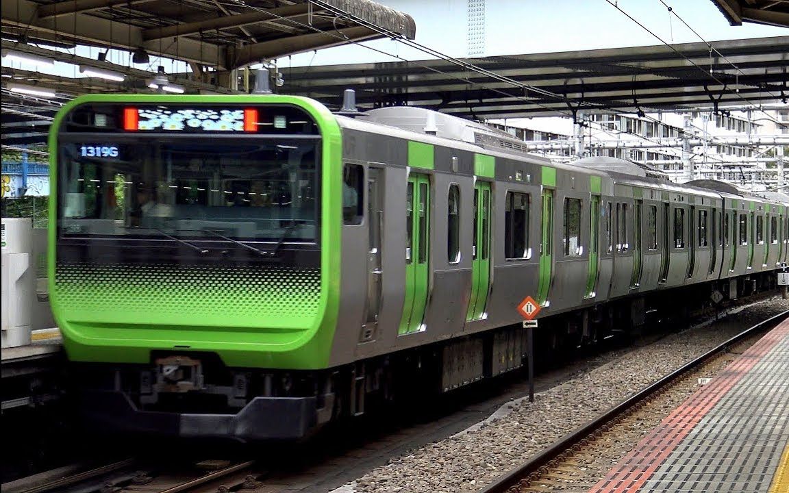 4k Jr山手線e235系量産先行車トウ01編成 東芝ハイブリッドsic Vvvf 三菱フルsic Vvvf 量産車 三菱フルsic Vvvf E231系 哔哩哔哩