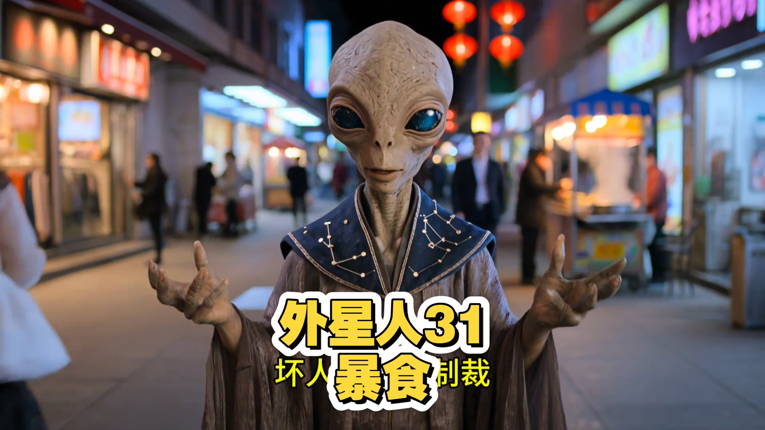 外星人访谈第31集：暴食为什么是罪过？如何判断自己是否处于暴食之中？【AI全民制作人】