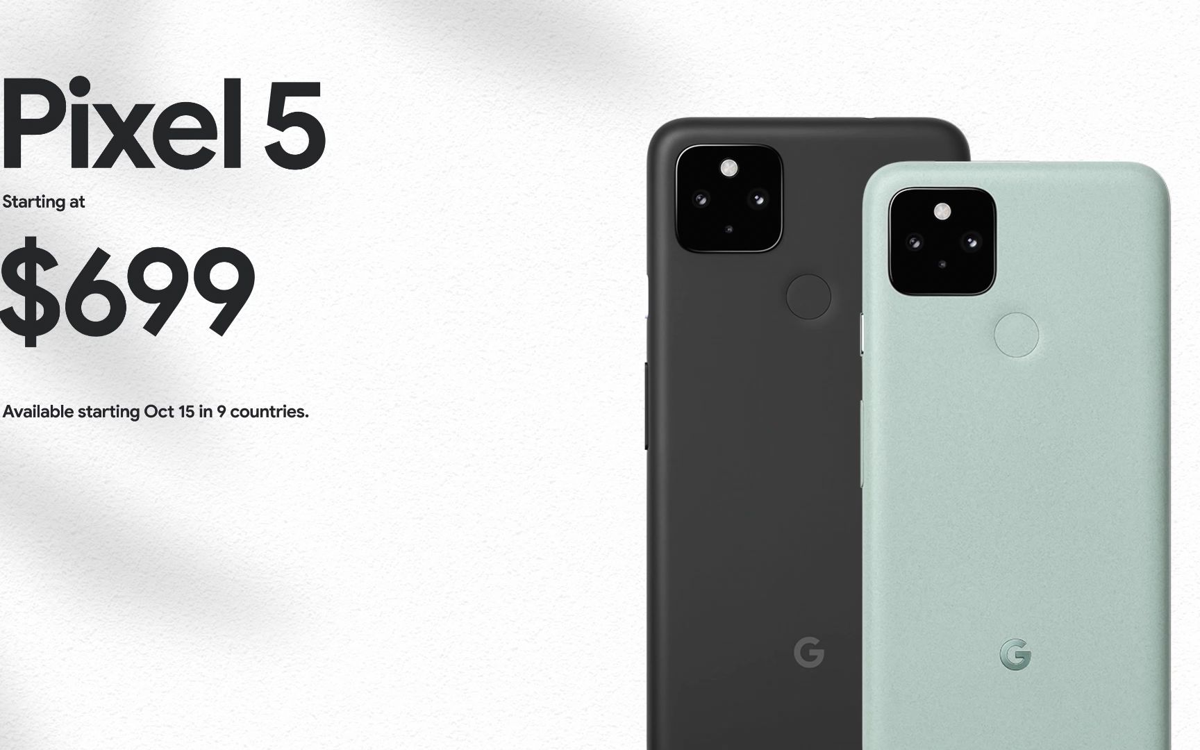 New Pixel 4a (5G) and Pixel 5
