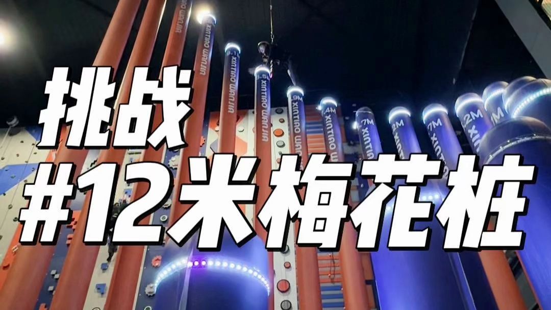 挑战12米梅花桩