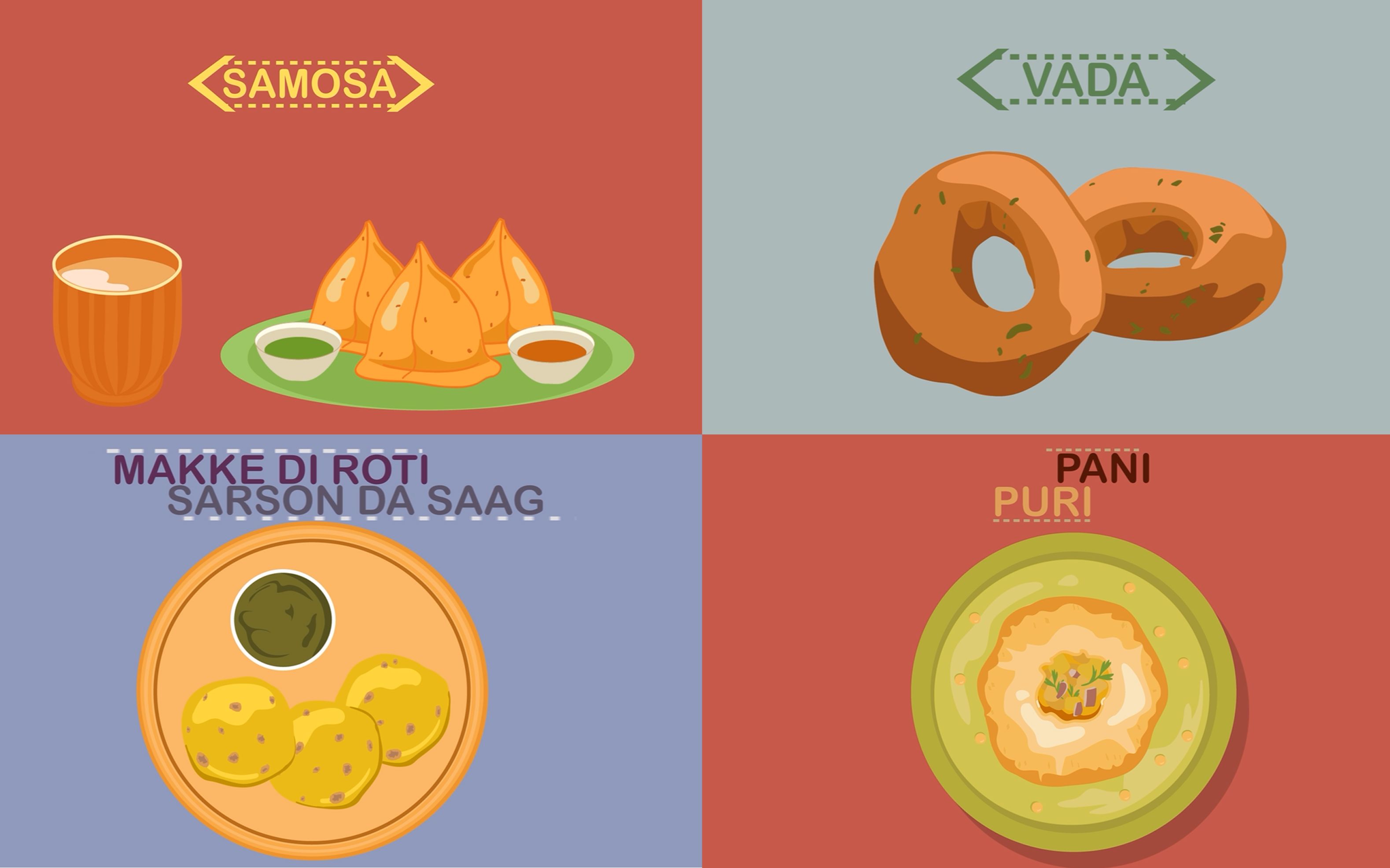 indian food-motion graphic