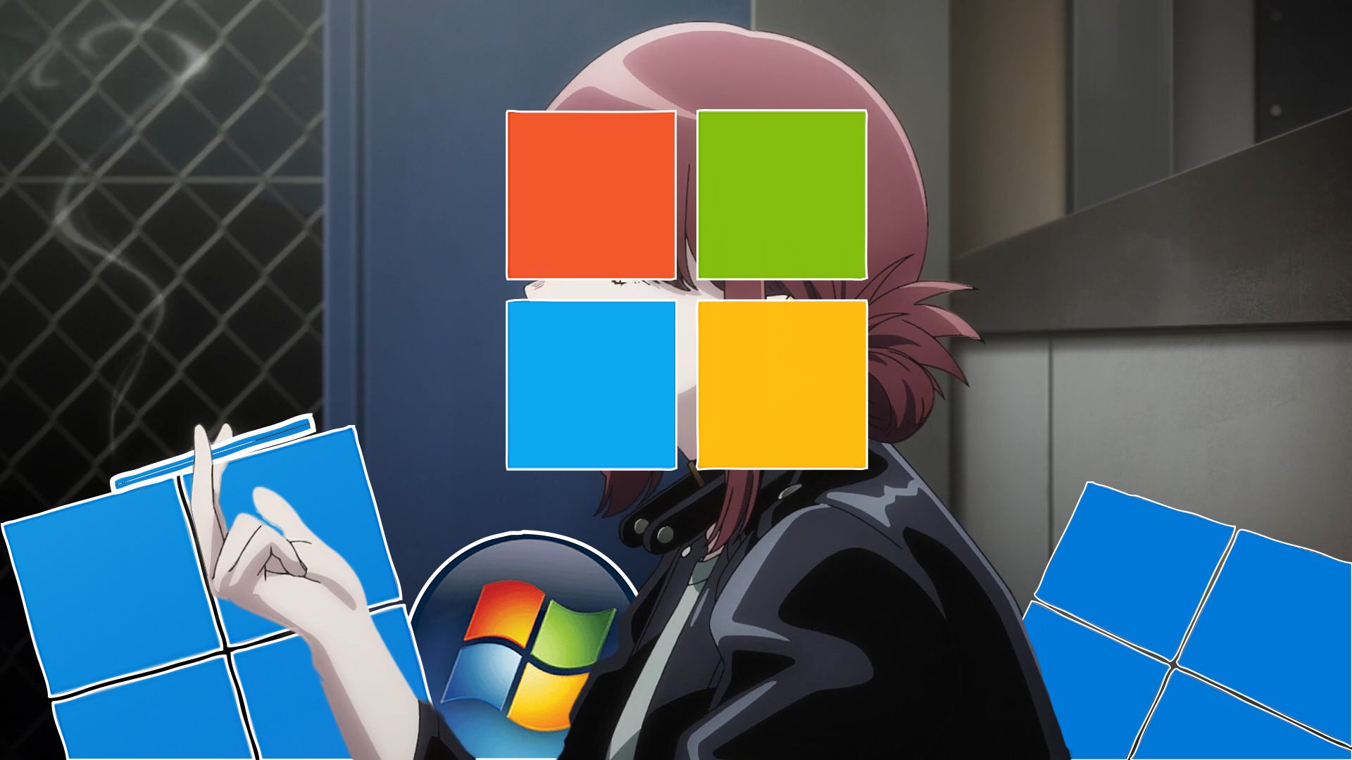 躲在超市后面报错的Windows : (