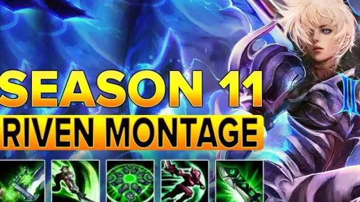 锐雯操作集锦 Riven Montage Season 11