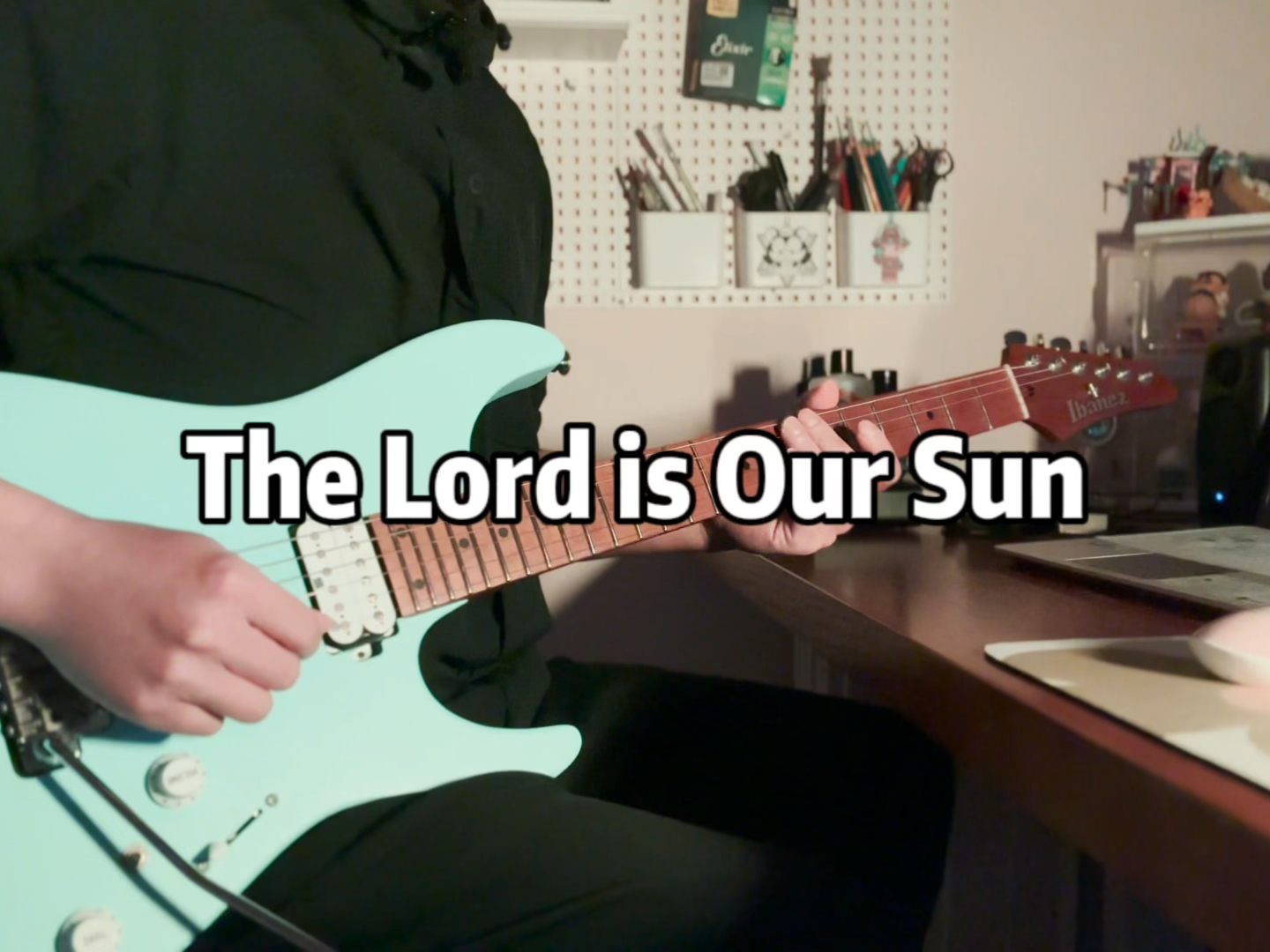 【附谱】很好听的一段电吉他韩国小曲《The Lord is Our Sun》
