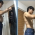 日本小哥在家使用Tabata式锻炼法HIIT波比跳 5个月时间直接踢走大肚腩