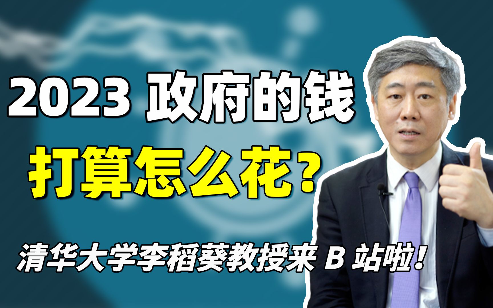 今年国家4万亿财政支出,用到什么地方?【清华大学李稻葵】哔哩哔哩bilibili