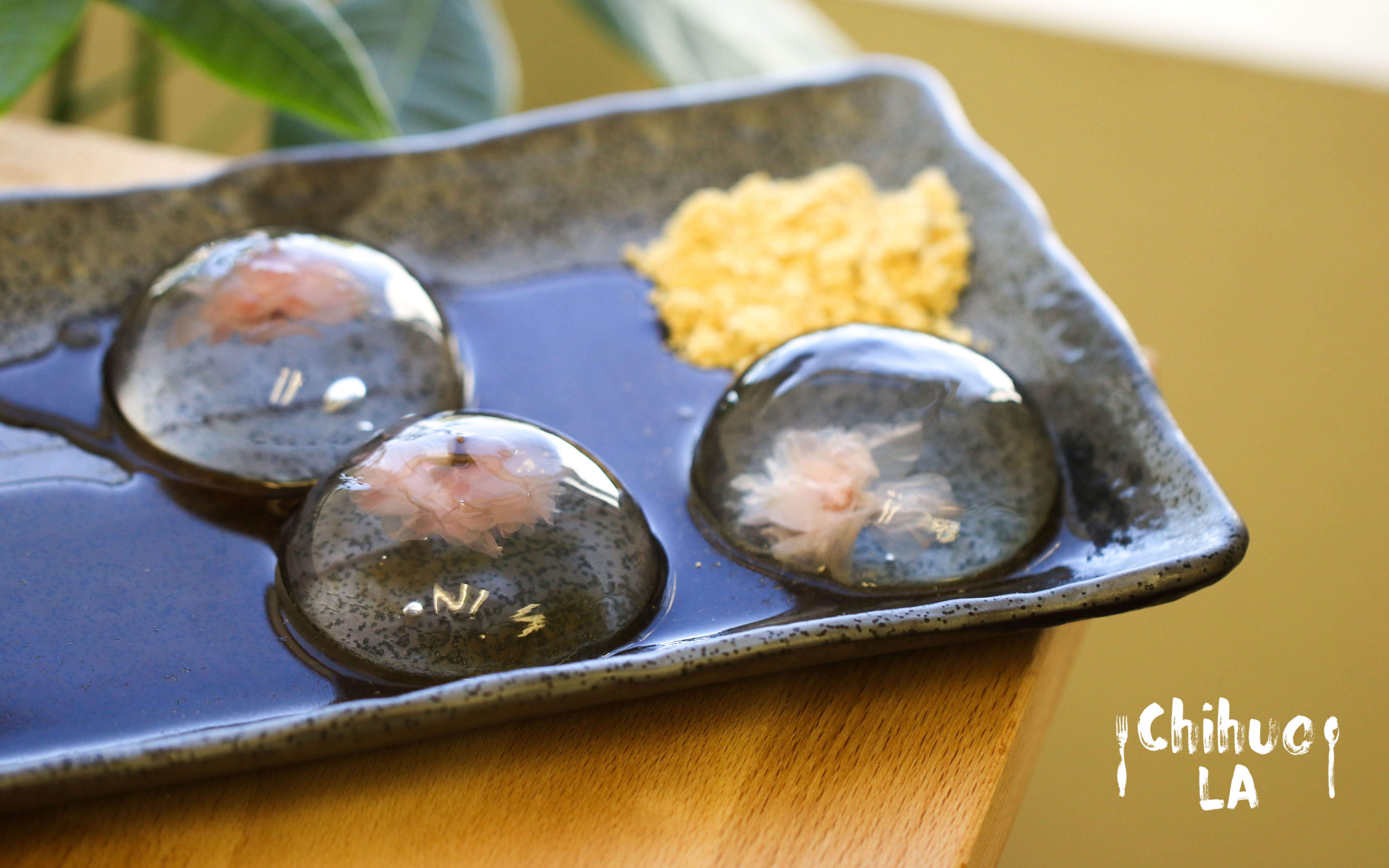 日本小点心, 樱花水信玄饼, 高颜值, 低难度, 在家几分钟轻松搞定_芋儿_新浪博客
