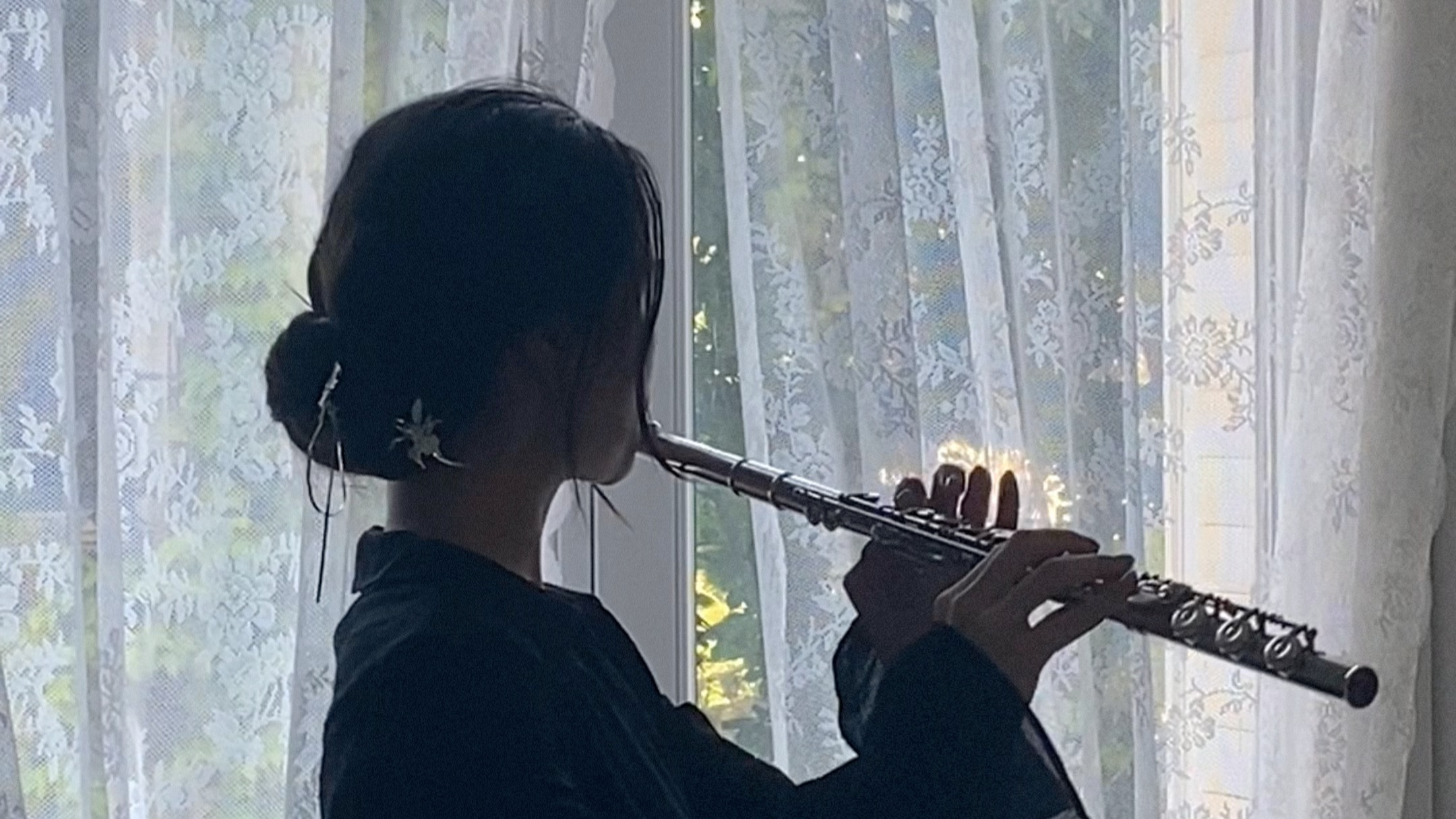 竖琴演奏女孩 - 堆糖，美图壁纸兴趣社区