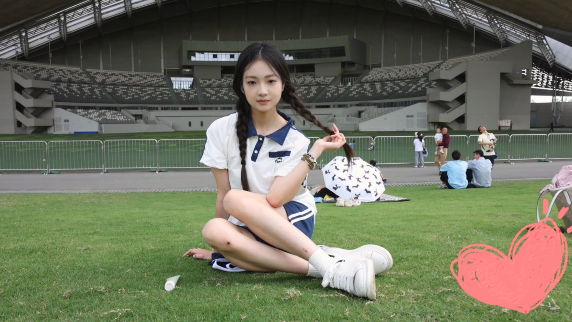 拍摄花絮TMYX017：校服小白鞋