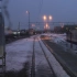 挪威火车前方展望 特隆赫姆-博德 冬季 Nordlandsbanen