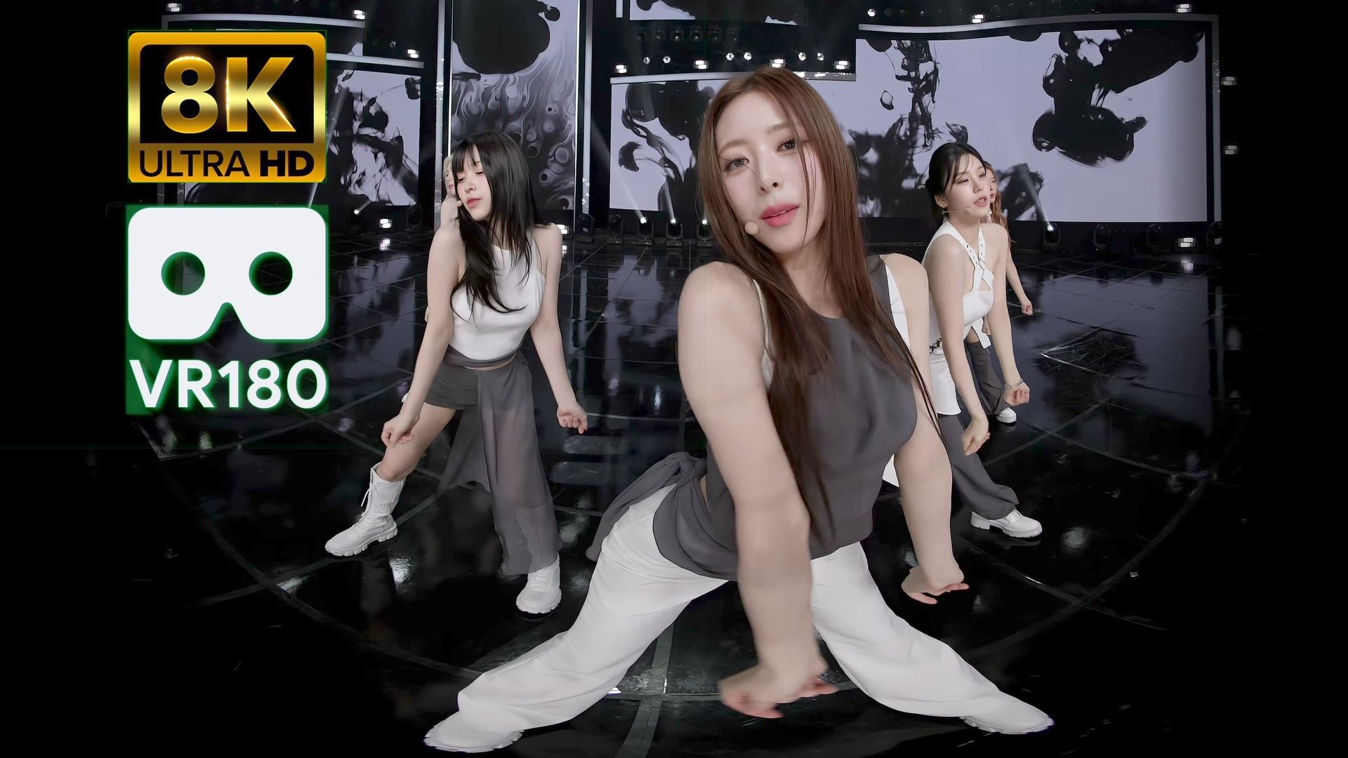 [8K 3D 180 VR] ITZY - Imaginary Friend (正面视角版)