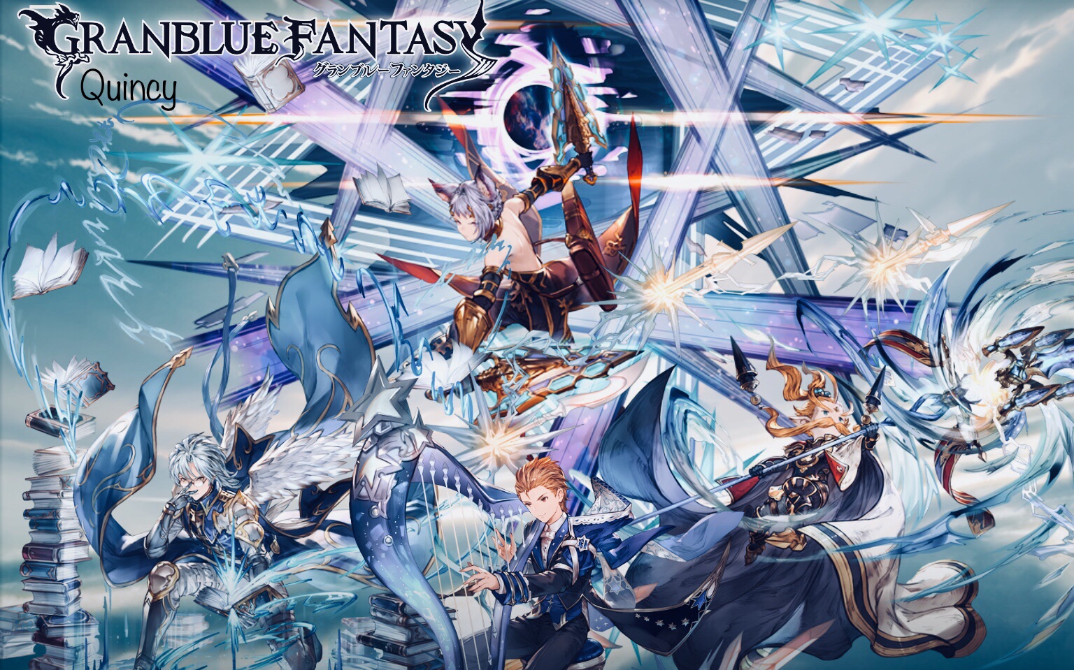 【曜君】碧蓝幻想 granblue fantasy 未终破1爷vs 黑皮前50%(记录1)