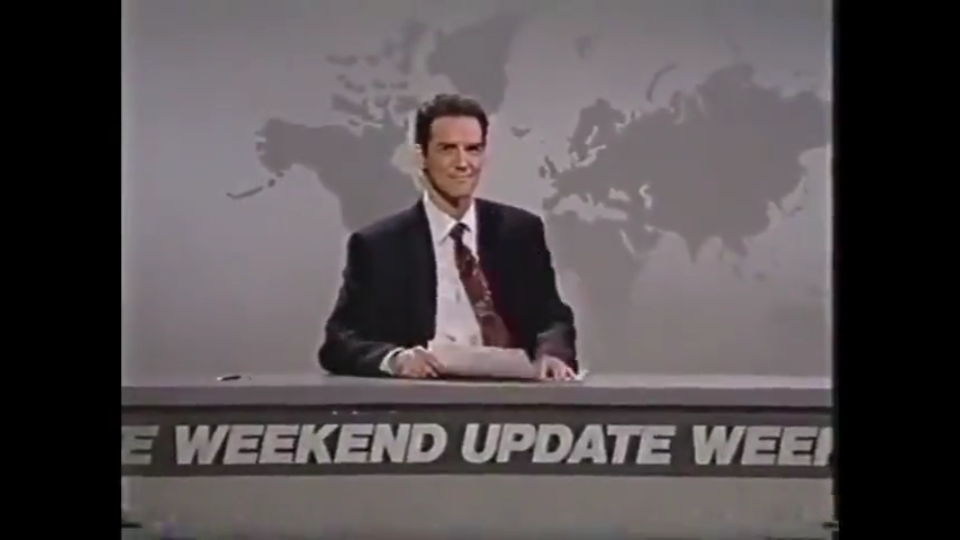 【SNL】传奇的开始 Weekend Update S20 E01