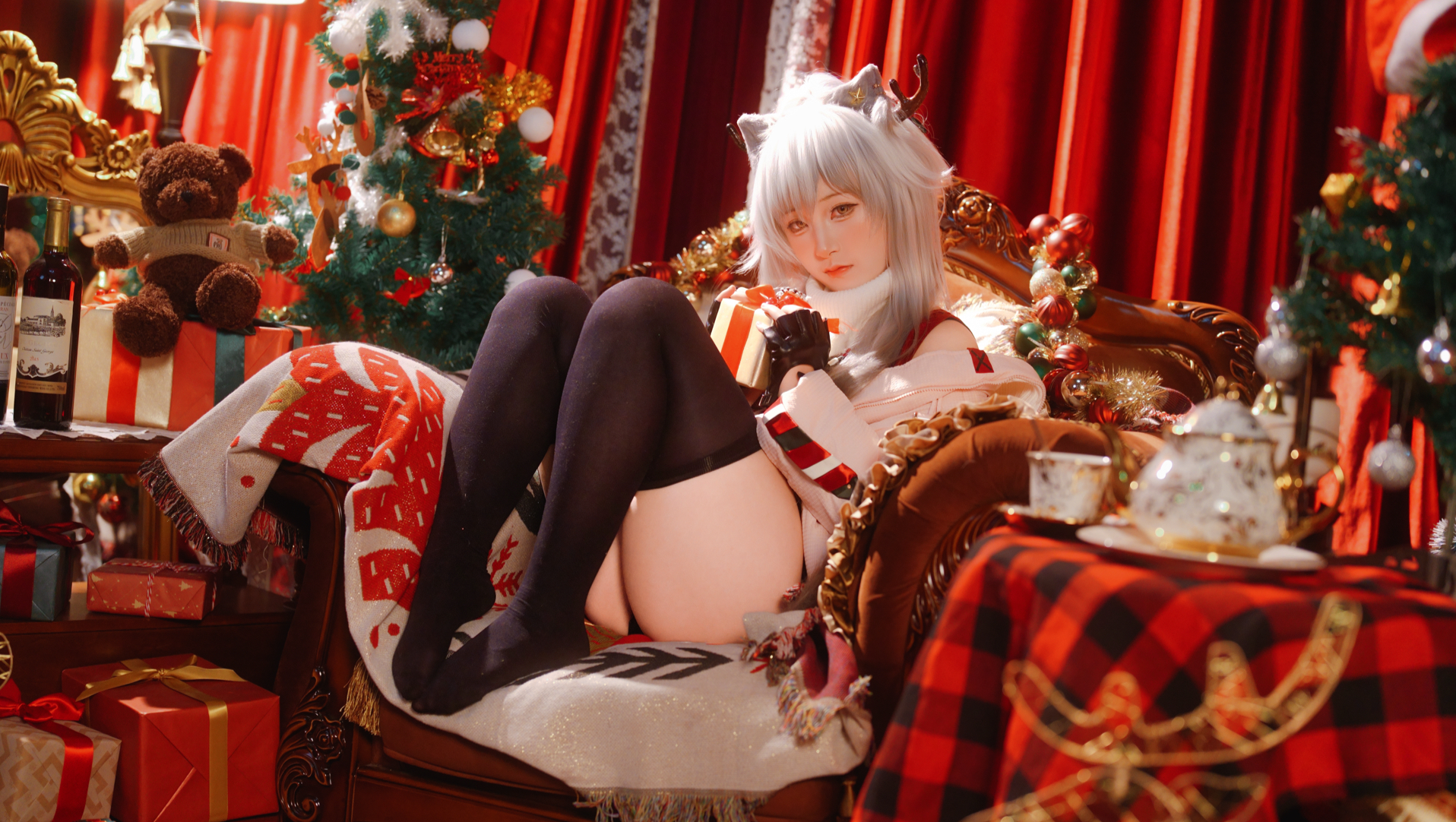 圣诞节就该看点厚黑丝