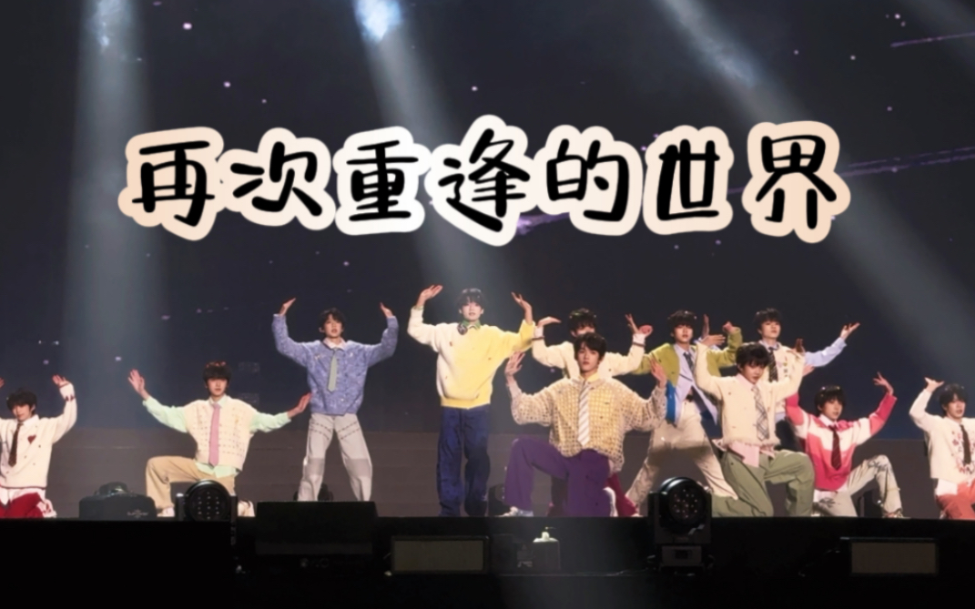 全员饭拍 4K【再次重逢的世界】四代 240204 TF家族新年音乐会 COVER